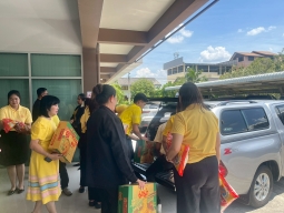 พิธีเจริญพระพุทธมนต์และทำบุญตักบาตรถวายพระราชกุศล เนื่องในโอกาสวันเฉลิมพระชนมพรรษา พระบาทสมเด็จพระเจ้าอยู่หัว 28 กรกฎาคม 2568